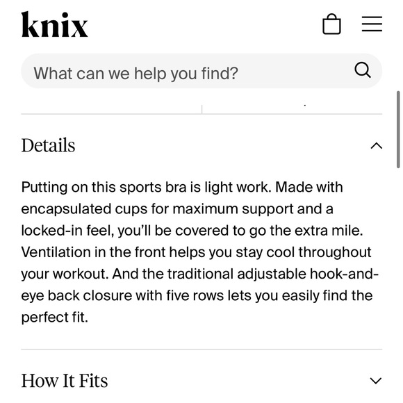 Knix Sz 8+ Catalyst Front Zip Sports Bra fits 40F 42E 42F - Picture 14 of 16